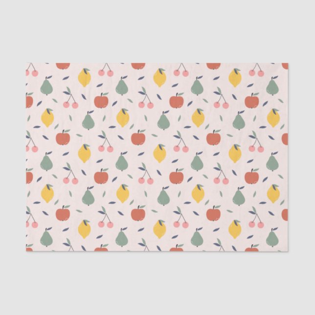 Cute Fruit Pattern Tissue Paper (Front)
