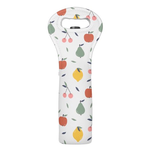 Cute Fruit Pattern Wine Bag