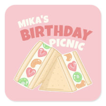 Cute Fruit Sandwich Picnic Party