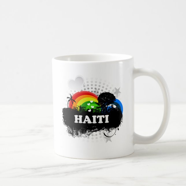 Cute Fruity Haiti Coffee Mug (Right)