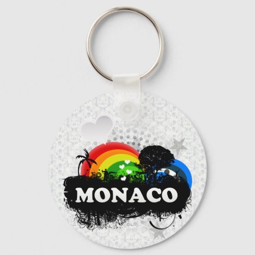 Cute Fruity Monaco Keychain