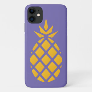 Cute Fruity Orange & Purple Pineapple iPhone 11 Case