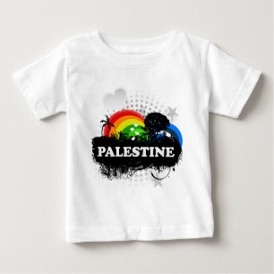 Cute Fruity Palestine Baby T-Shirt