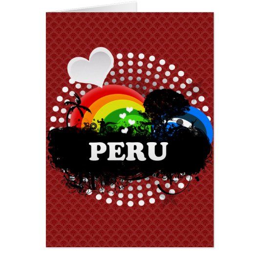 Cute Fruity Peru Cards (Front)