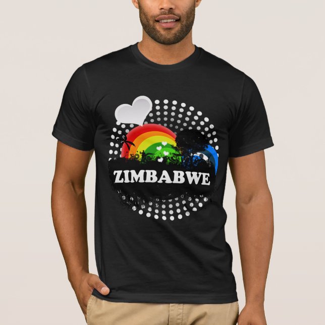 Cute Fruity Zimbabwe T-Shirt (Front)