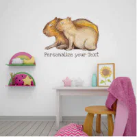 Capybara Animal Print Modern Kids Art Unique Baby Gift Animals in