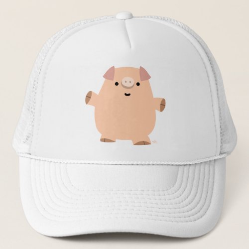 Cute Fun Cartoon Pig Hat