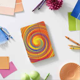 Cute Fun Colorful Lollipop Whirl Wind iPad Mini Cover
