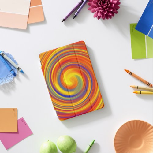 Cute Fun Colorful Lollipop Whirl Wind iPad Mini Cover