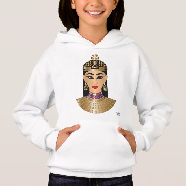 Cute Fun Cool Exotic Beauty Unique Sparkle Fashion Hoodie (Front)