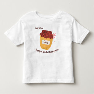 Cute Fun Funny Your My Honey Rosh Hashanah Toddler T-shirt