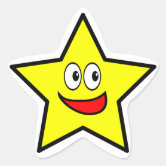 Great job stars employee recognition stickers, Zazzle