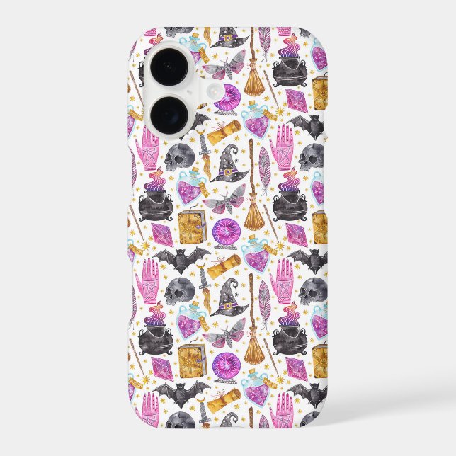 Cute Fun Halloween Pattern Iphone Case (Back)