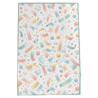 Cute Fun Kids Confetti Colorful Pastel Birthday