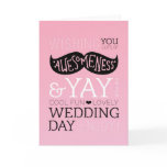 Cute fun love mustache wedding card Cute fun love mustache wedding card