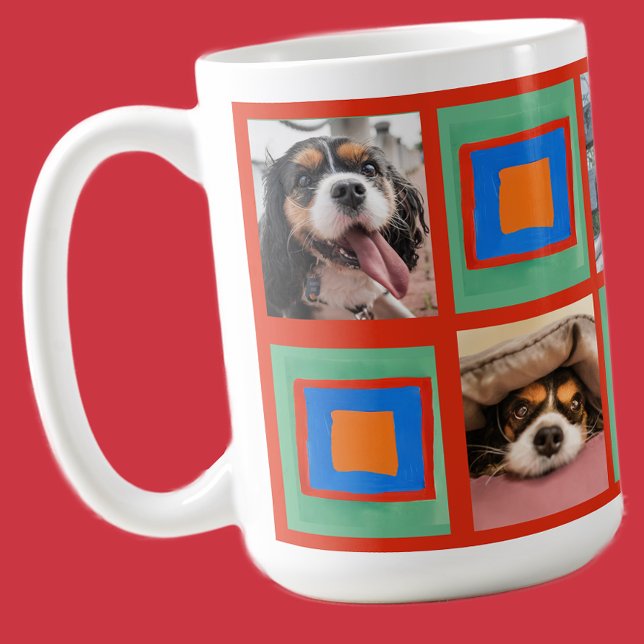  Cute Fun Personalized Photo Gift for Dog Lovers Coffee Mug (Creator Uploaded)