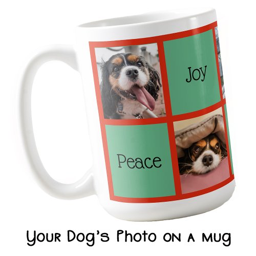  Cute Fun Personalized Photo Gift for Dog Lovers Coffee Mug