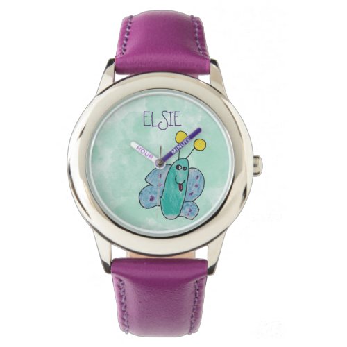 Cute Fun Pretty Little Butterfly Kids Watch