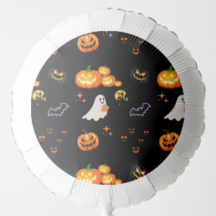 Cute Fun Pumpkin ghost bat Witch Halloween Party Balloon