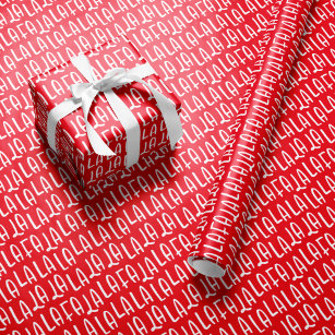 Fa La La La La Wrapping Paper