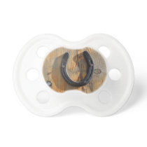 Cute Fun Rustic Western Horseshoe Cowboy Cowgirl Pacifier Cute Fun Rustic Western Horseshoe Cowboy Cowgirl Pacifier