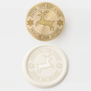 Cute Fun Special Holiday Mail Delivery Wax Seal Stamp
