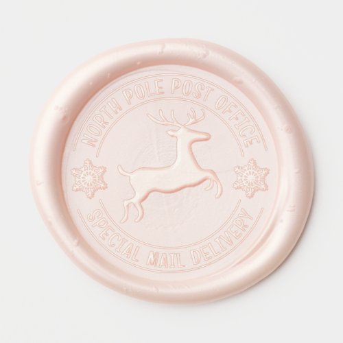 Cute Fun Special Holiday Mail Delivery Wax Seal Sticker