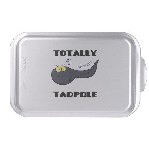 Cute fun tadpole cartoon illustration cake pan
