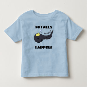 Cute fun tadpole cartoon illustration toddler t-shirt