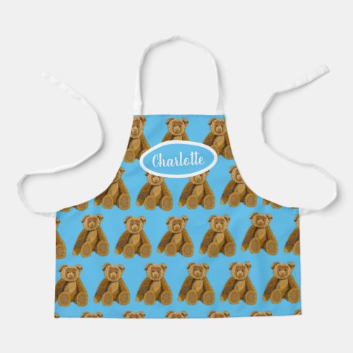 Cute Fun Teddy Bear Apron