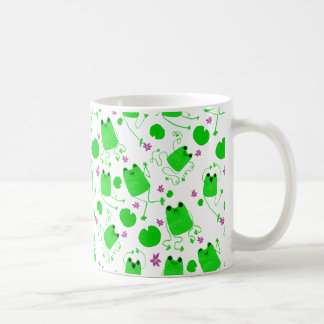Cute Funky Little Frogs Coffee Mug