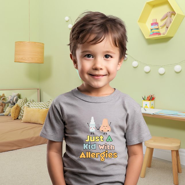 Cute & Funny Allergy Awareness T-Shirt (Creator Uploaded)