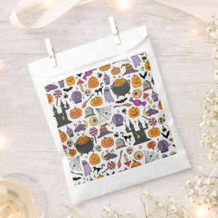 Cute, Funny and Scary Halloween  Favor Bag