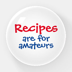 Cute Funny At Home Chef's Kitchen Paperweight