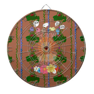 Cute Funny Baby Lion King: Hakuna Matata Design Dart Board