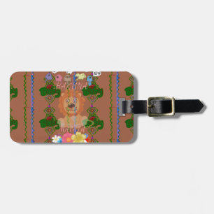 Cute funny Baby Lion King Hakuna Matata latest edg Luggage Tag