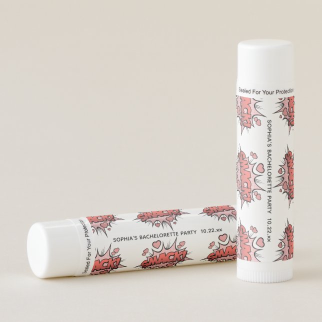 Cute Funny Bachelorette Party Favor Lip Balm (Front)