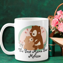 Cute Funny Best Mama Bear 