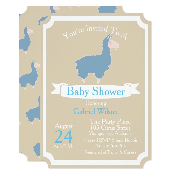Alabama Baby Shower Invitation Chevron Crimson Etsy