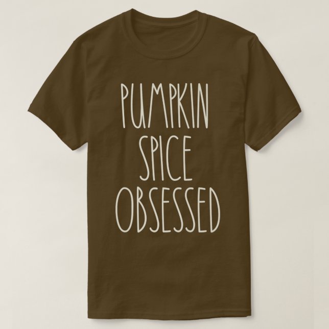 Cute Funny Boho Autumn Fall Pumpkin Spice Lovers Q T-Shirt (Design Front)
