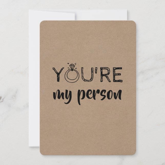 Cute Funny Bridesmaid / Maid of Honor Proposal Invitation (Front)