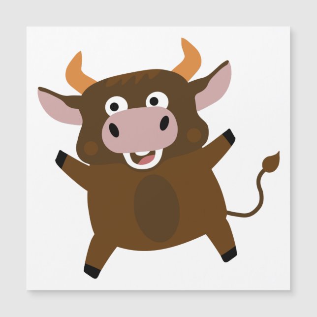 Cute funny bull (Front)