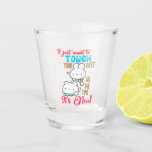 Cute Funny Bunny I Just Want To Touch Your Butt Shot Glass<br><div class="desc">Bring on the giggles with this adorably cheeky bunny design! Featuring a cute little rabbit paired with the playful phrase “I Just Want to Touch Your Butt All the Time, It’s Nice, ” this artwork is the perfect mix of sweet, silly, and slightly flirty. Whether you’re gifting it to someone...</div>