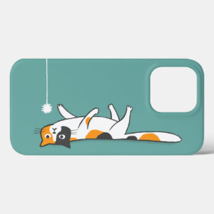 Cute Funny Calico Cat Kitty Cat Lover's iPhone 13 Pro Case