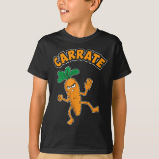 Cute & Funny Carrate Karate Training Carrot Pun T-Shirt