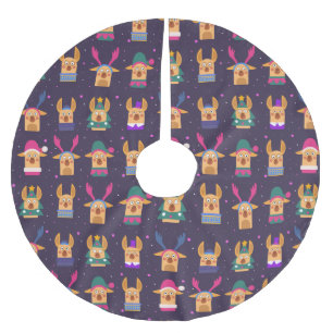 Cute/Funny Christmas Brushed Polyester Tree Skirt