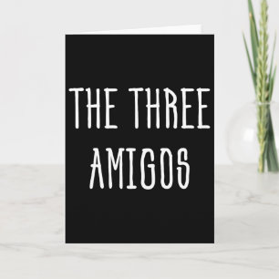 Cute Funny Cinco De Mayo The Three Amigos Gift Card