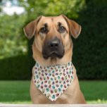 Cute & Funny Colorful Ladybugs Pet Bandana<br><div class="desc">Add a touch of playful charm to your furry friend's style with this adorable pet bandana featuring a fun, hand-drawn pattern of colorful ladybugs! Perfect for dogs and cats, this lightweight and comfortable accessory brings a pop of color and personality to any pet’s wardrobe. Ideal for daily wear, special occasions,...</div>