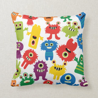 Cute Monsters For Kids Pillows - Decorative & Throw Pillows | Zazzle