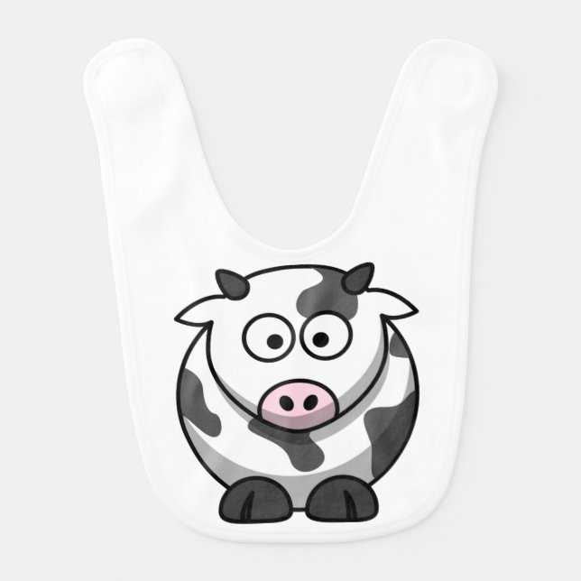 Cute Funny Cow Bib (Front)